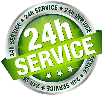 Siegel: 24-Stunden-Service
